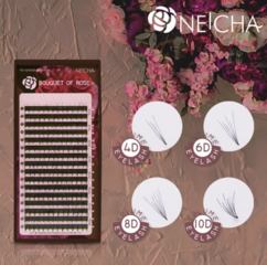Neicha Bouquet of Rose Lashes