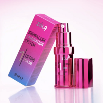 ZOLA - BROW &amp; LASH LAMINATION SYSTEM -  1 LIFTING PINK GEL