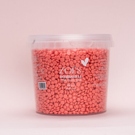 ZOËS - Bombshell pink pearl wax