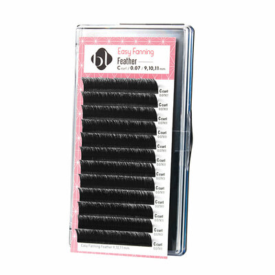 BL- (Blink) Easy Fanning Feather Lash  - D0.07 MIX