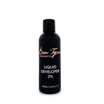 Browtycoon LIQUID developer 3 % - 100ml zonder doosje (Defect)