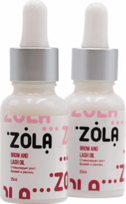 Zola Oil for eyebrows and Eyelashes